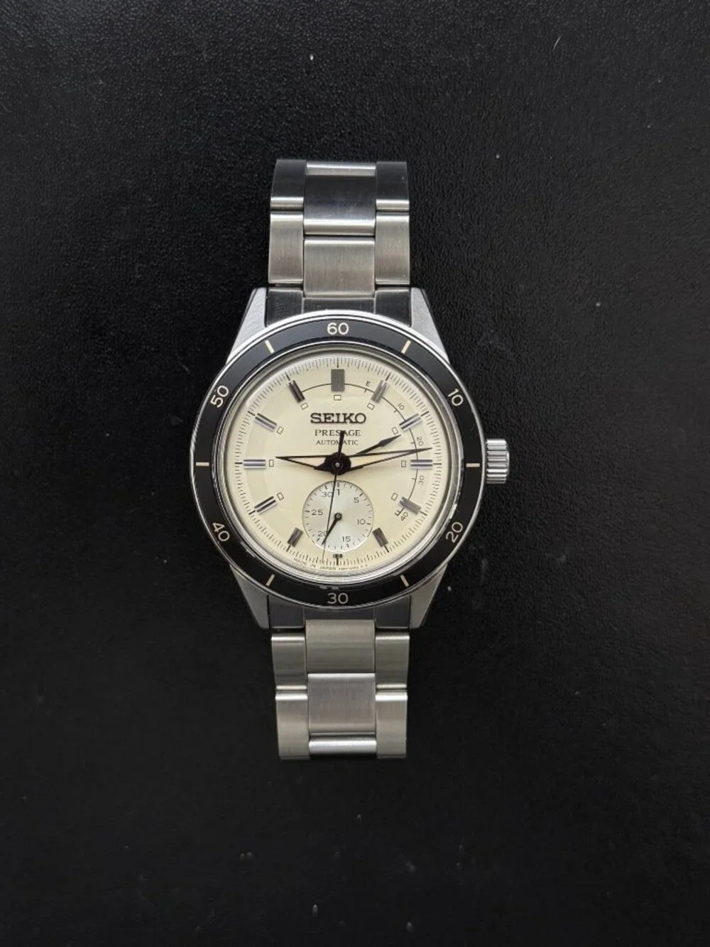 Seiko Presage Style 60's Series Automaticcream Watch Seiko Presage / Ref SSA447